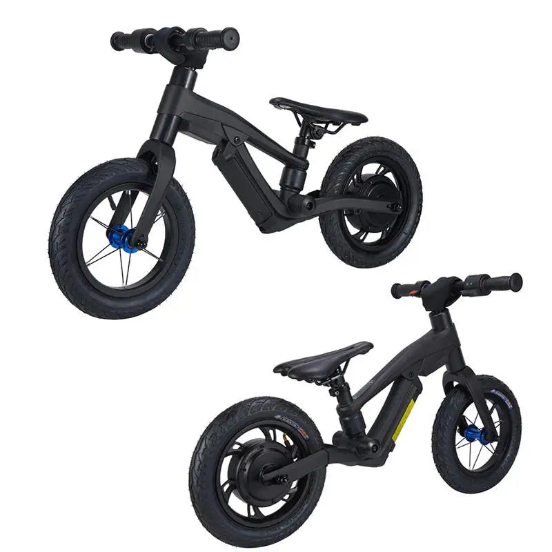 JIT 12-Inch Electric Dirt Bike Single Speed Kids Balance Bicycle Toy Powered By Lithium Battery For Children Riding