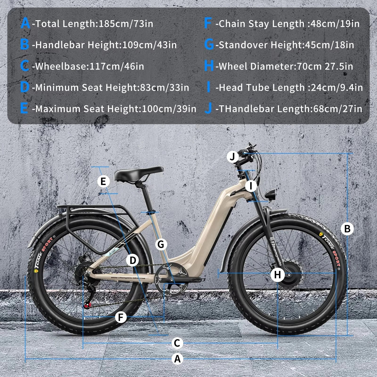 Suspension 48v2000W 17.5AH 26 Inch Mountain Adult Bicycle Lithium Battery 7 Speed Electric Bike SHENGMILO