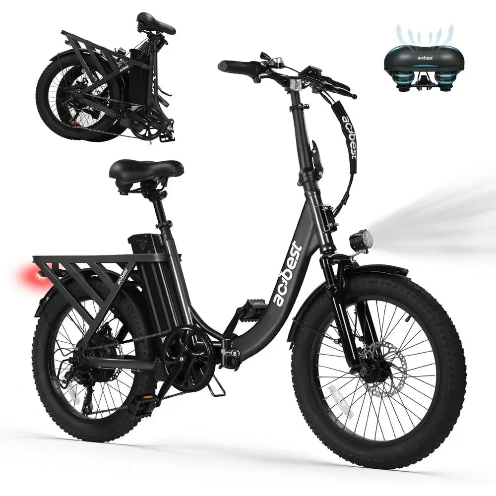 20 Adult Electric Bike with 1200W Motor, 7-Speed, 28MPH, 48V 499Wh Battery, Up to 55 Miles Range