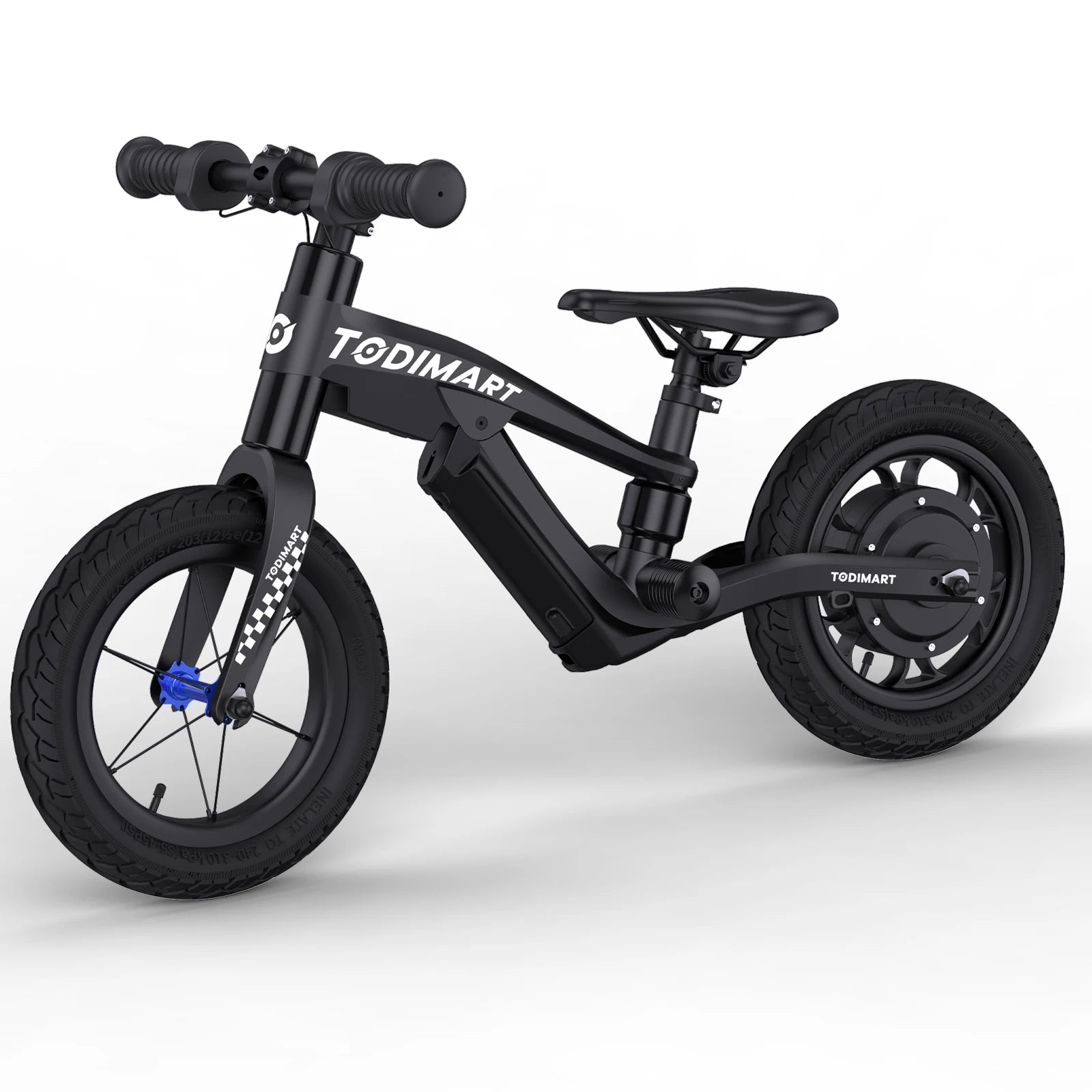 JIT 12-Inch Electric Dirt Bike Single Speed Kids Balance Bicycle Toy Powered By Lithium Battery For Children Riding