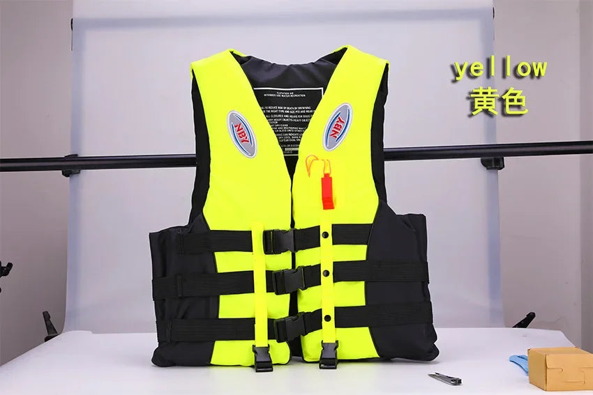 Neoprene Life Jacket Adult Kid Life Vest Water Sport Fish Water Sport Safety Lifes Vest Kayaking Boat Outdoor Swim Safety Clothe