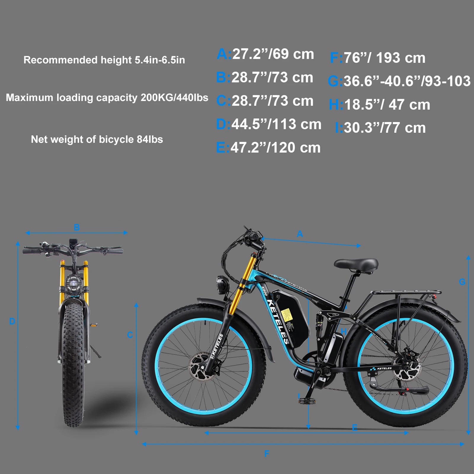 Dual Motor 48V 23AH Long Range Electric Hybrid Dirt Bike for Adults Fast Electric Bicycle with Fat Tire Hydraulic Disc Brake