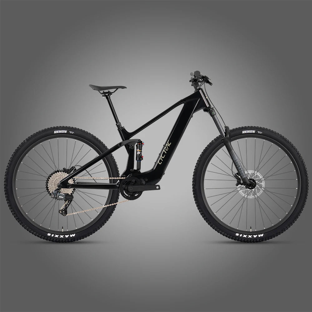 Carbon Fiber Electric Mountain Bike 29 27.5 Inch Full Suspension E Bike 12 Speed Hydraulic Disc Brake