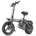 14-inch electric bike easy to fold adult commuter electric bike, 500W motor, removable battery, 20-mile maximum range