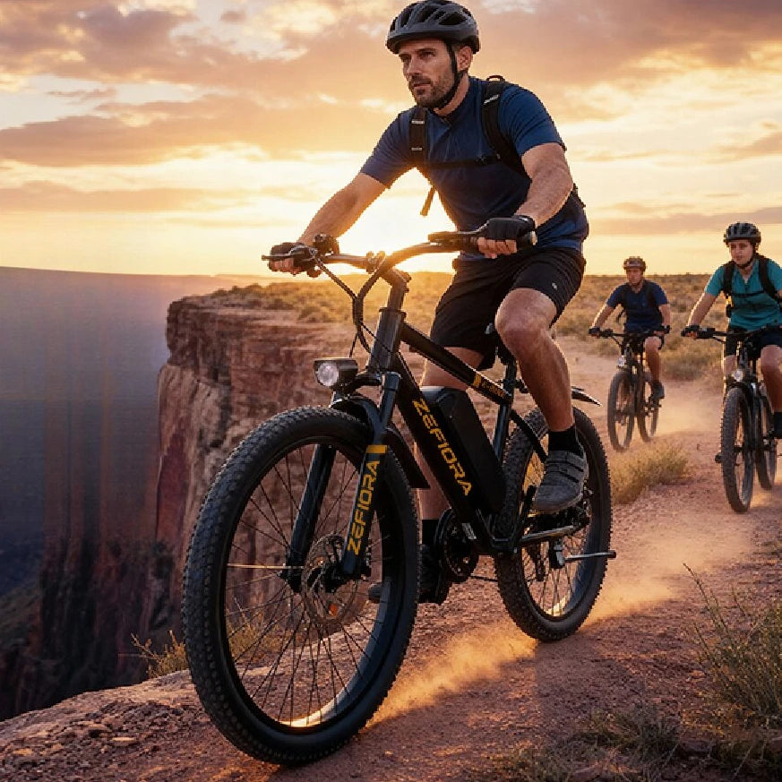 Dirt Bike Electric 1000w 14 26 Inch 30-50mph 30-60miles Aluminum Alloy,climbing 45° Slopes All Terrain Off-road Electric Bicycle
