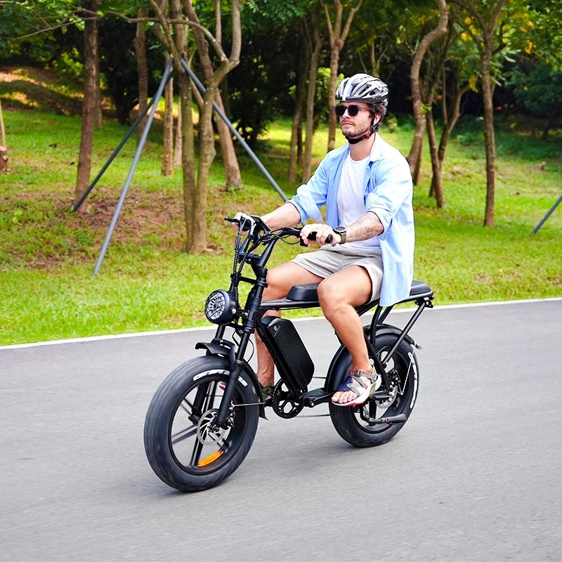V8 PRO OEM ODM Full Suspension Mountain Ebike 48V 500W 15AH Fast Electric City E Bike Bicycle Bicycle
