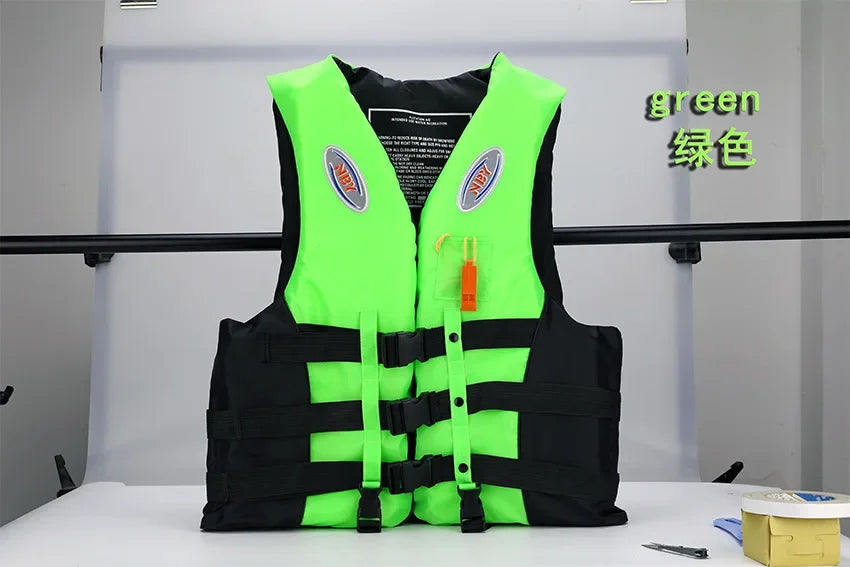 Neoprene Life Jacket Adult Kid Life Vest Water Sport Fish Water Sport Safety Lifes Vest Kayaking Boat Outdoor Swim Safety Clothe