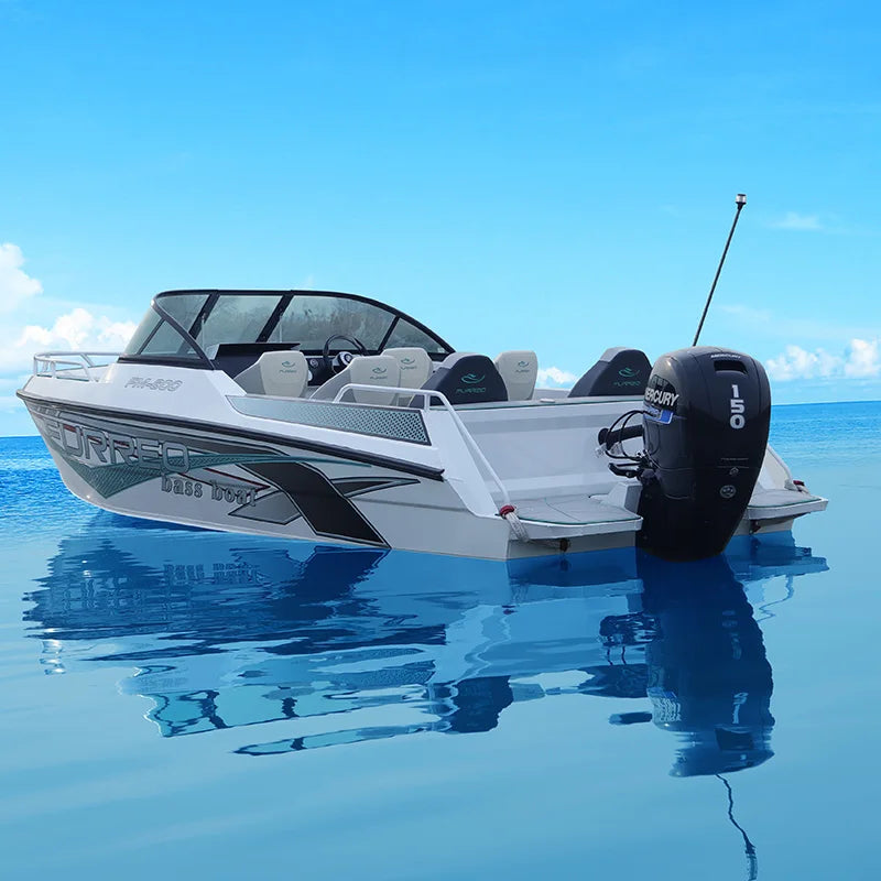 Furreo 6m 150HP Aluminum Alloy Outboard Engine Sport/Entertainment/Leisure Fishing Boat