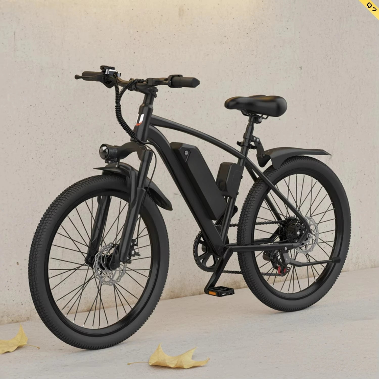 Powerful Men Carbon Steel Frame Electric Bicycle 26inch Mountain City Electric Bike